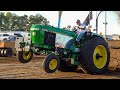 Tractor Pull 2023: 12,000lb Farm Stock Tractors. Wagler Fall Nationals.