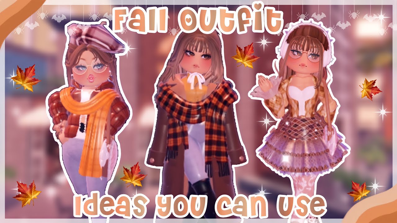 Fall Autumn Outfit Ideas рџќѓ Roblox Royale High Laurarblx Youtube