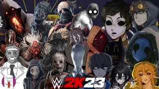 WWE 2k23 Creepypasta vs Dead By Daylight Royal Rumble