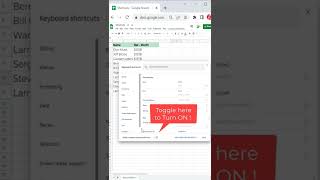 Shortcuts in Google Sheet | Google Sheet Tutorials | GetSkilld