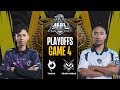 TODAK vs TEAM VAMOS GAME 4 | PLAYOFFS MPL MALAYSIA S14 TODAK vs VAMOS