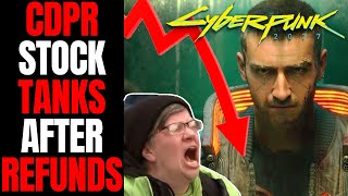 CD Projekt Red Stock TANKS After Everyone Announces Cyberpunk 2077 Refunds