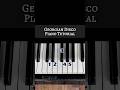 Georgian Disco 🇬🇪🪩 Piano Tutorial #shorts