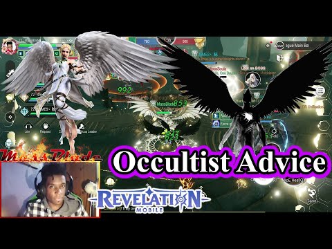 [Revelation M]: How to IMPROVE as Occultist? Gold Dark Angel PVE Rotation 30v30 (Occultist Tips)