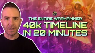 WARHAMMER 40k TIMELINE IN 20 MINS! From the 21st Century to the 41st Millenium - 40k Archives