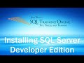 Installing Microsoft SQL Server Developer | Installation Series Ep1