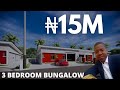 3 bedroom bungalow-Cheapest House for sale in Lagos Nigeria ( Peak Bungalows 4 )