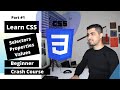 CSS Course 2020 |  CSS Selectors, Properties and Values | Absolute Beginners | Part #1