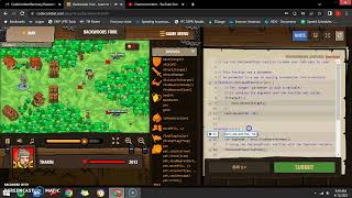 codecombat: backwoods forest - javascript backwoods fork solution