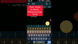 13. How to hide turtle in Turtle (PYTHON) #shorts #python