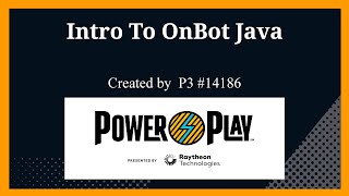 Intro to OnBot Java
