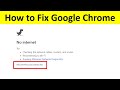How to Fix ERR INTERNET DISCONNECTED Error in Google Chrome