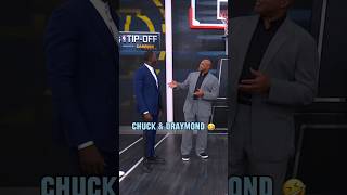 "Y'all were in the play-in!" Chuck had to remind Draymond 💀