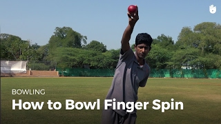How to Bowl Finger Spin | Cricket
