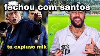 🚨 Neymar fechou com o Santos por 6 meses por empréstimo!?