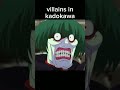 kadokawa villains vs aniplex villains #anime #aniplex #kadokawa @aniplex @KADOKAWAanime #villain