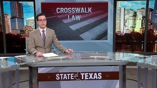 State of Texas Austin man first to be prosecuted under new crosswalk law