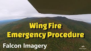 Wing Fire Emergency Procedure