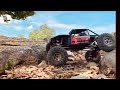 Axial Capra 4WS - Hobbywing Fusion Pro - Injora wheels - AGFRC dig servo - Rock Crawling