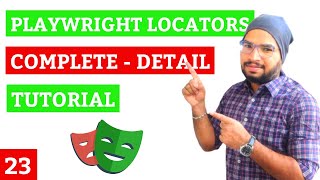 Playwright #23 Complete Playwright Locators Tutorial