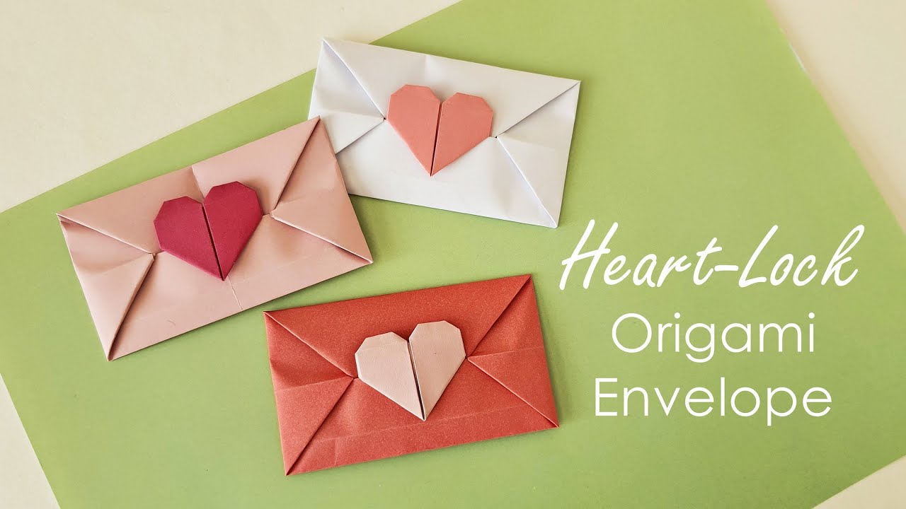 Origami Heart Note