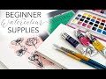 Beginner Watercolour Supply Guide!