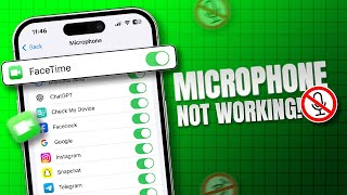 How To Fix Microphone Not Working On iPhone FaceTime | Facetime Mic Unavailable on iPhone