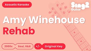 Rehab - Amy Winehouse (Karaoke Acoustic)