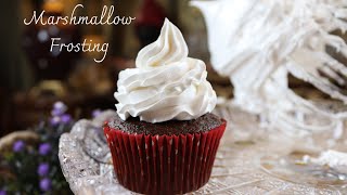 Marshmallow Frosting Recipe | Easy & Perfect For Piping | No Corn Syrup | By Jamila Azar