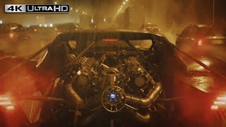 The Batman 4K HDR | Car Chase Scene
