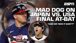 CAN WE TAKE IT EASY?! 🗣️ - Mad Dog isn't impressed with the Japan vs. USA final