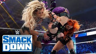 FULL MATCH – Becky Lynch & Charlotte Flair vs. Bayley & Asuka: SmackDown highlig