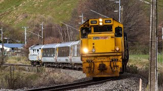 KiwiRail on the NIMT - Winter 2023 Hamilton to Palmerston North (4K)