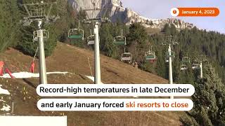Europe experiences second warmest winter ever