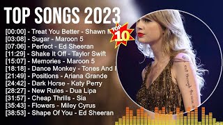 Top Songs 2023 ⭐ ZAYN, Miley Cyrus, The Weeknd, Justin Bieber, Maroon 5, Dua Lipa, Tones And I