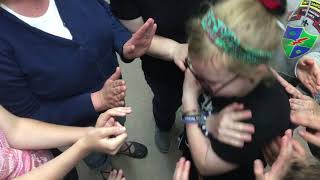 Trust Circle team building activity