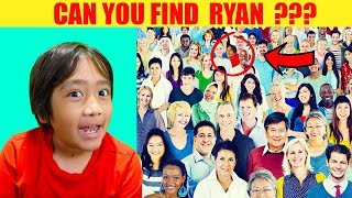 Can you Find Ryan Game Challenge!!