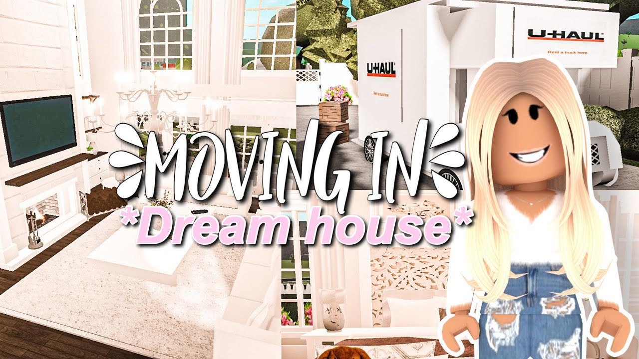 MOVING TO OUR NEW HOUSE! *DREAM HOUSE* Roblox Bloxburg Family Roleplay ...