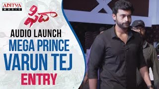 Mega Prince Varun Tej Entry At Fidaa Audio Launch || Varun Tej, Sai Pallavi || Sekhar Kammula