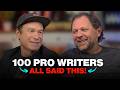 We Interviewed 100 Pro Songwriters (Here's What They ALL Said)