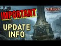 NEED TO KNOW (Important Update Info + F2P Tips) | Diablo Immortal #diabloimmortal #gaming #f2p