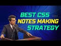 Best CSS Notes Making Strategy (Nobody will tell you this)