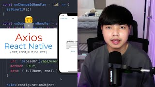 Learn how to use Axios in React Native to create HTTP requests (GET, POST, PUT, DELETE) 👨💻💯