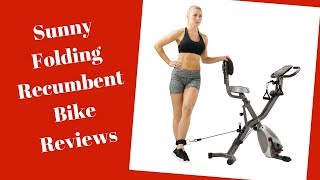 Sunny folding recumbent bike reviews - Sunny health & fitness folding recumbent bike review
