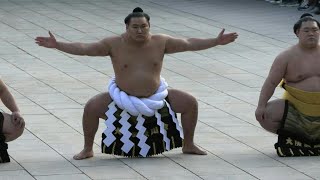 Sumo's newest grand champion welcomed in ancient ceremony | AFP