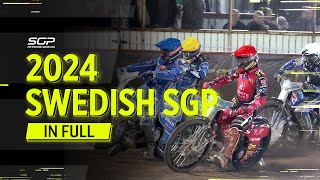 FULL RACE: #SwedishSGP 2024 Riding through the rain ☔️ | FIM Speedway Grand Prix