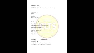 Vol 1 - test 10 - section 2