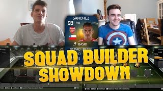 INSANE TOTS SANCHEZ SQUAD BUILDER SHOWDOWN!! Fifa 15 Series Showdown w/ Aj3fifa