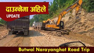 दाउन्‍नेमा अहिले यस्तो | butwal narayanghat road Trip | NEPAL highway | rural life story #trending