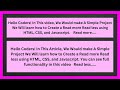 read more read less button html css javascript. source code is free.